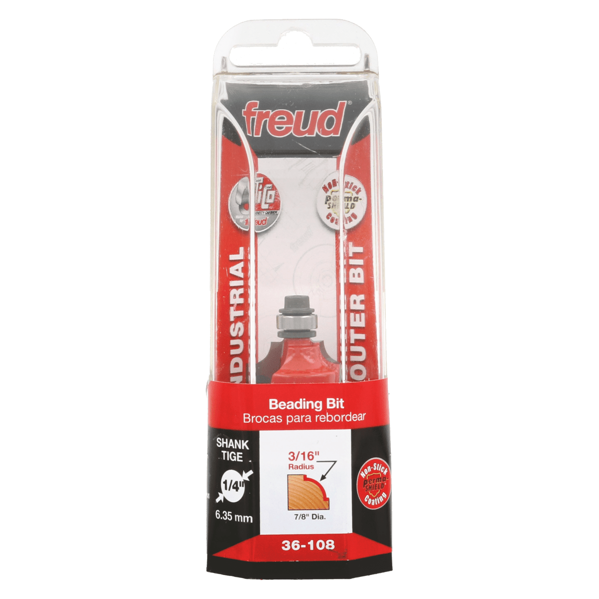 3/16" Radius Beading Bit - AAA Industrial Supply