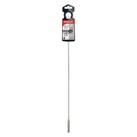 3/16" x 16" x 18" SDS - Plus 2 - Cutter Carbide - Tipped Hammer Drill Bit - AAA Industrial Supply
