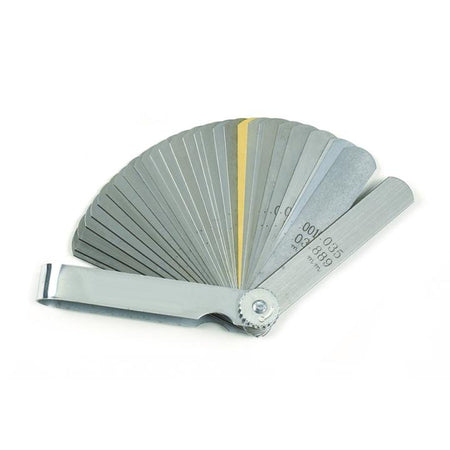 32 Blade Deluxe SAE/Metric Feeler Gauge Set - AAA Industrial Supply