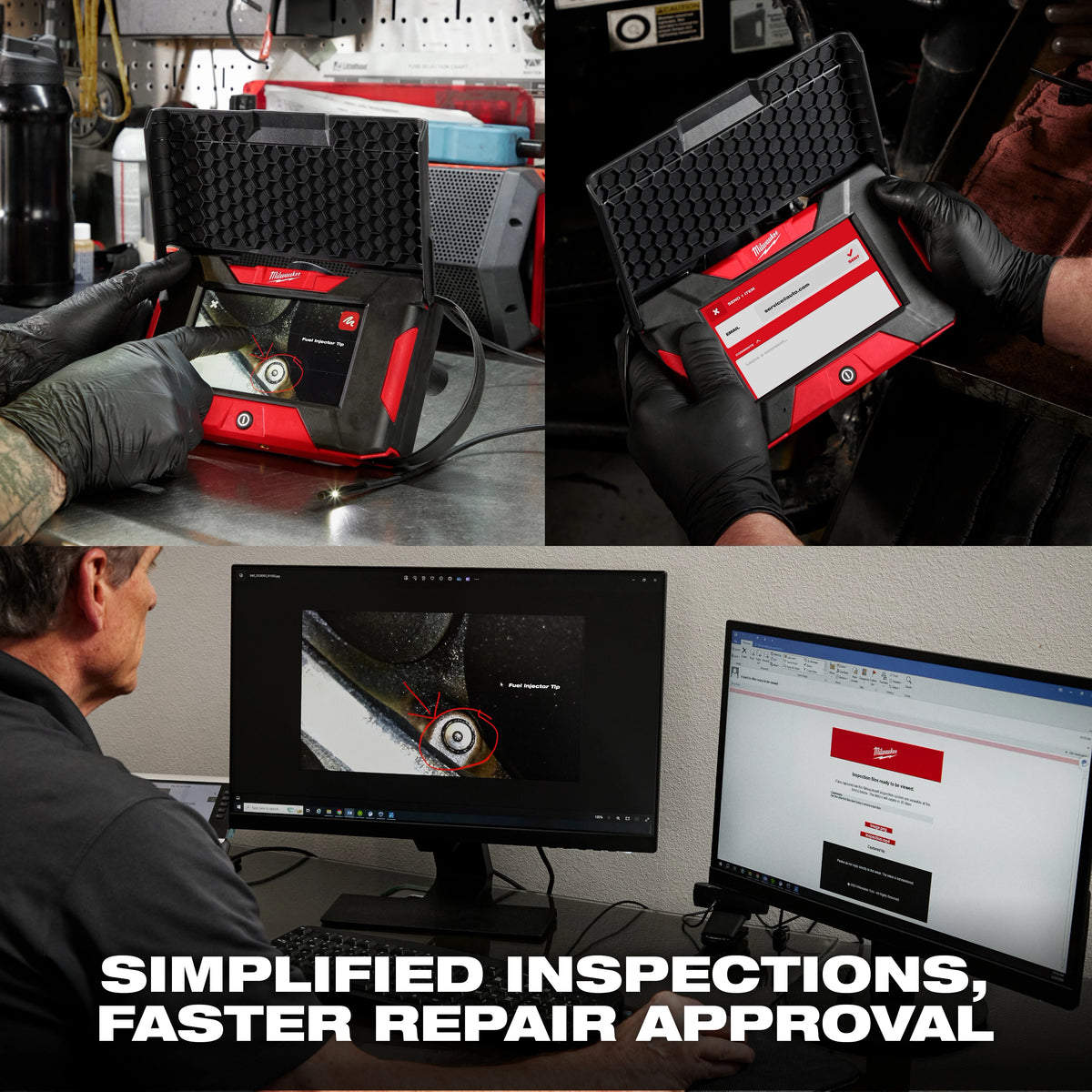 Milwaukee M12™ Auto Shop Borescope w/ Wi-Fi® File Sharing