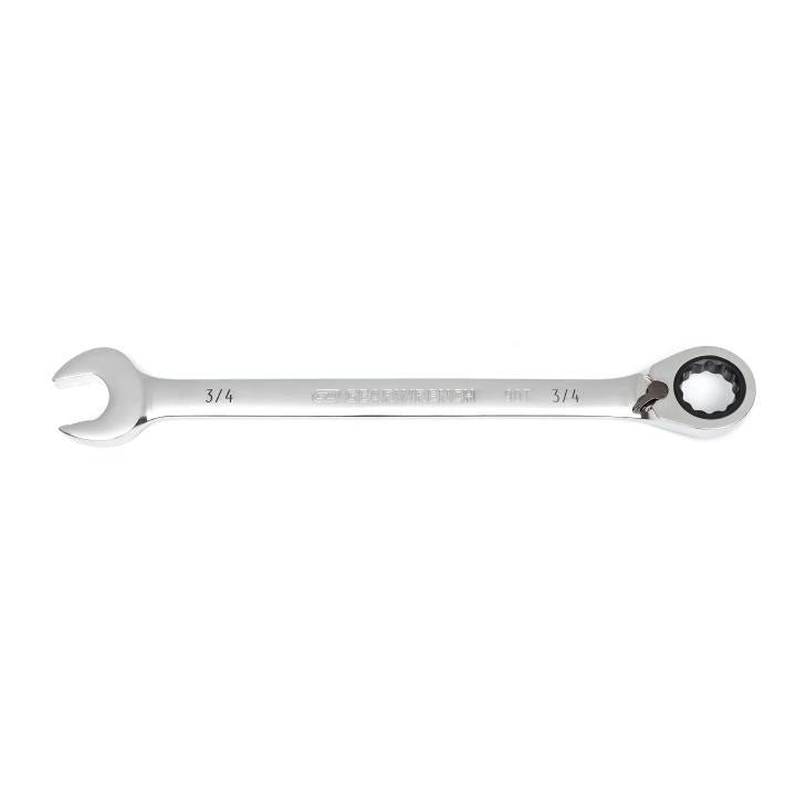 3/4" 90 - Tooth 12 Point Reversible Ratcheting Wrench - AAA Industrial Supply