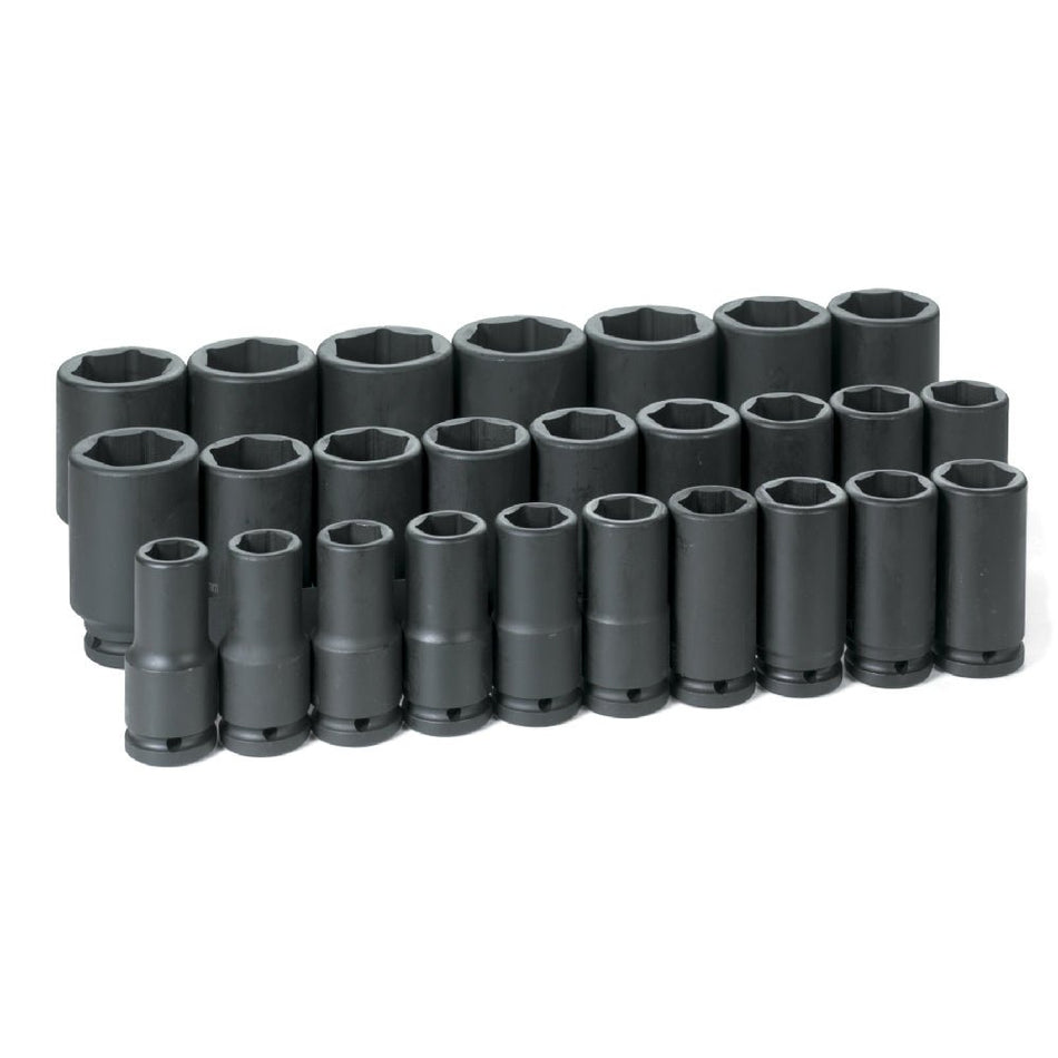 3/4" Dr. 26 Piece Deep Metric Master Set 19 - 50mm - AAA Industrial Supply