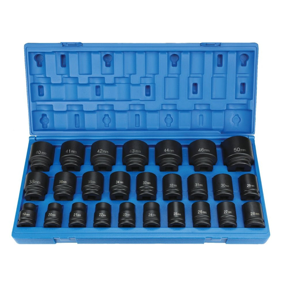 3/4" Dr. 26 Piece Metric Master Set 19 - 50mm - AAA Industrial Supply