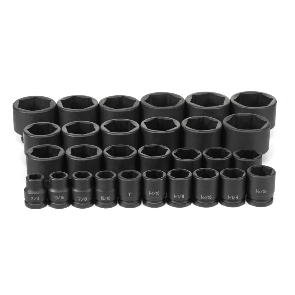 3/4" Dr. 29 Piece Fract. Master Set 3/4 - 2 - 1/2" - AAA Industrial Supply