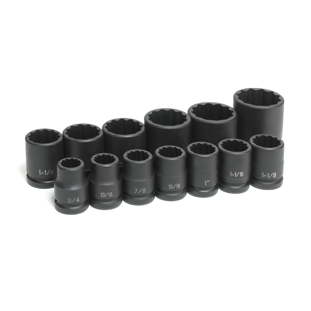 3/4" Drive 13 Piece Standard Set - 12 Point - AAA Industrial Supply