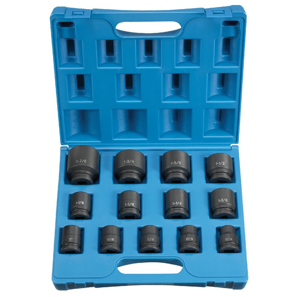 3/4" Drive 13 Piece Standard Set - 12 Point - AAA Industrial Supply