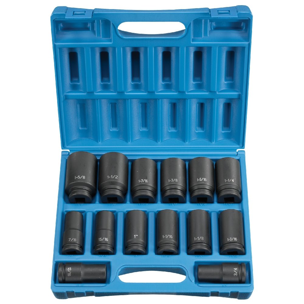 3/4" Drive 14 Piece Deep Set - AAA Industrial Supply