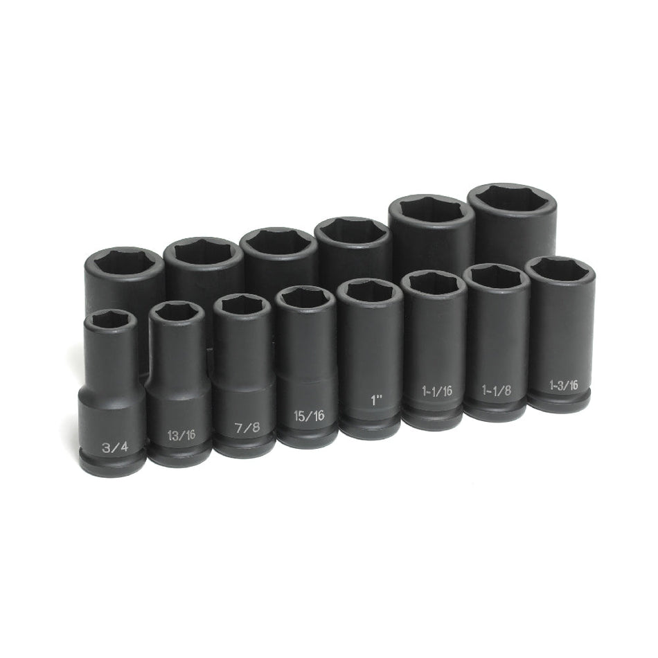 3/4" Drive 14 Piece Deep Set - AAA Industrial Supply