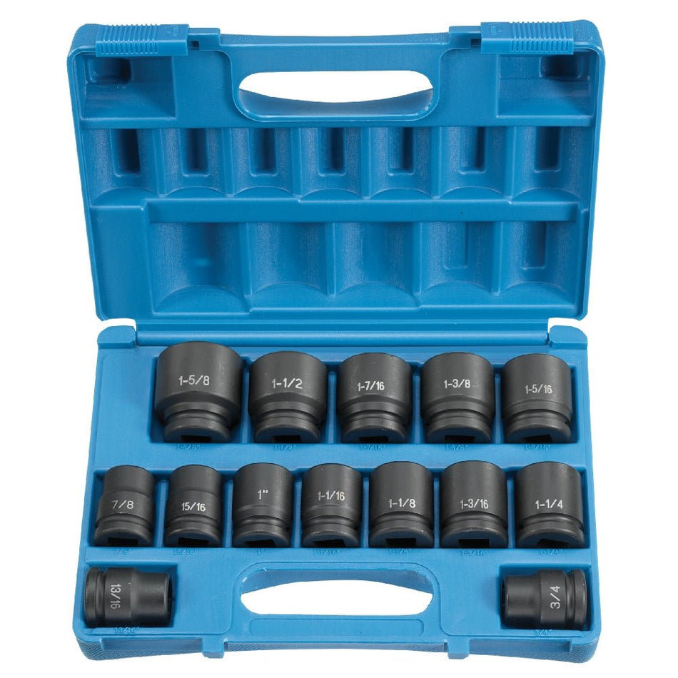 3/4" Drive 14 Piece Standard Set - AAA Industrial Supply