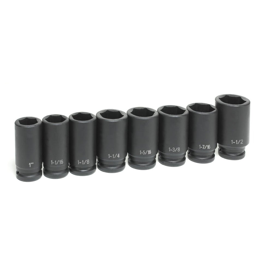 3/4" Drive 8 Piece Deep Set - AAA Industrial Supply
