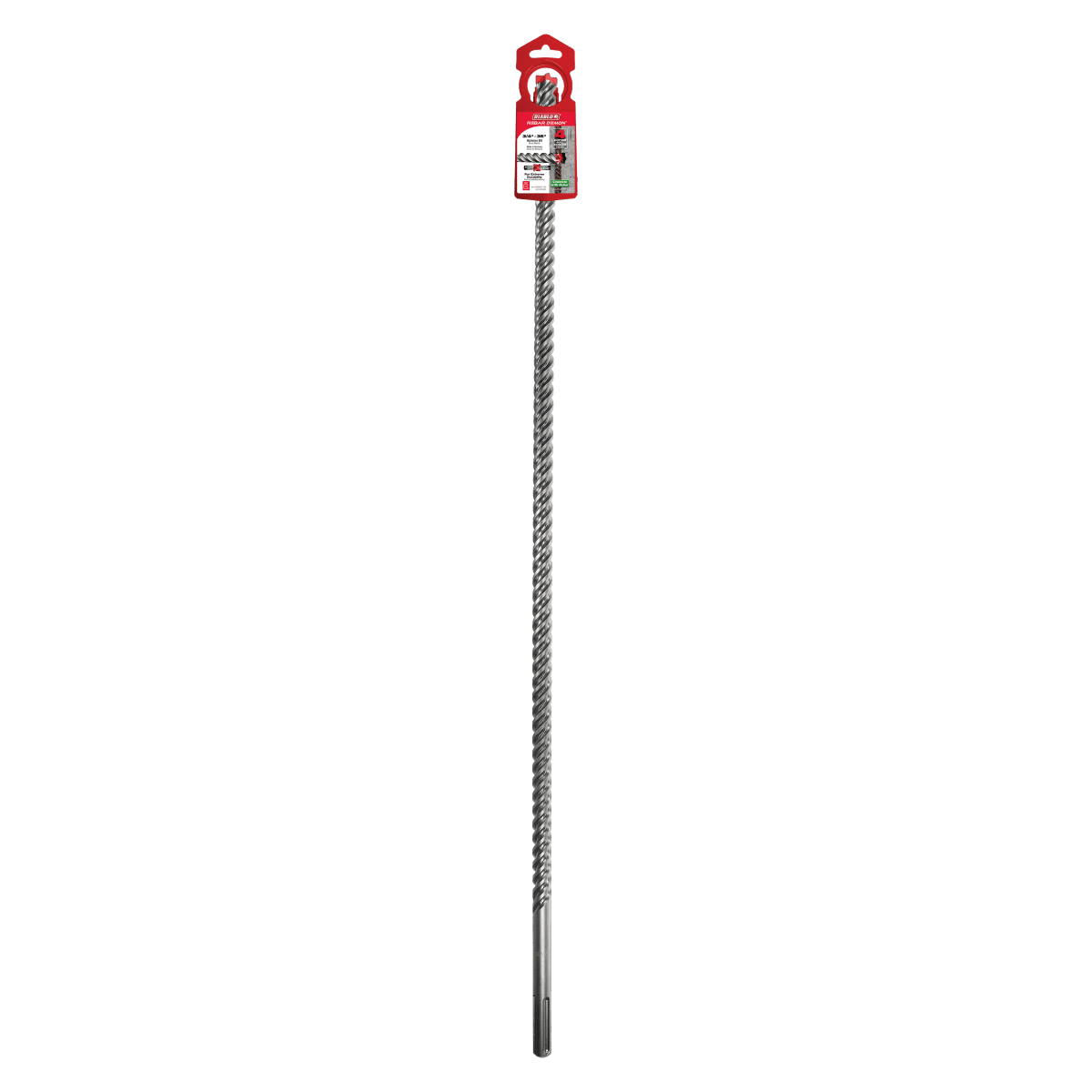 3/4" x 31" x 36" Rebar Demon™ SDS - Max 4 - Cutter Full Carbide Head Hammer Drill Bit - AAA Industrial Supply