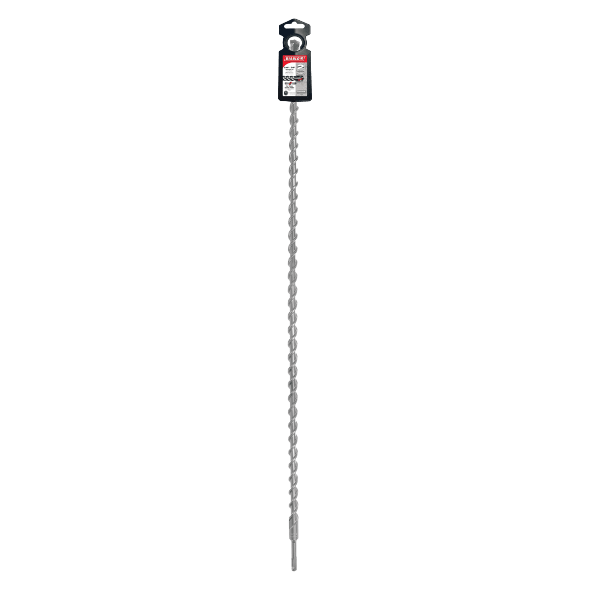 3/4" x 37" x 39" SDS - Plus 2 - Cutter Carbide - Tipped Hammer Drill Bit - AAA Industrial Supply
