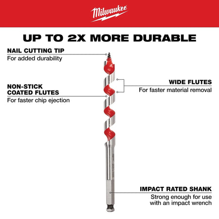 3/4" x 6" Ship Auger Bit - AAA Industrial Supply