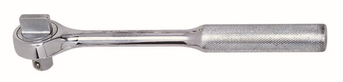 1/2" Drive Lineman's Ratchet Raised Cap Knurled Grip - 10-1/4"
