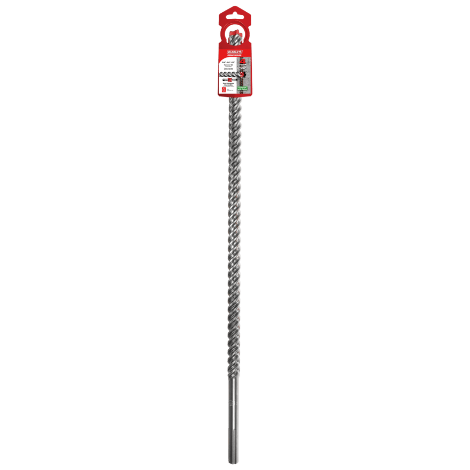 3/4"x 24"x 29" Rebar Demon™ SDS - Max 4 - Cutter Full Carbide Head Hammer Drill Bit - AAA Industrial Supply