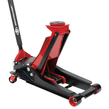 3.5-Ton Lighting Lift™ Heavy-Duty Floor Jack – 2-pc Handle - AAA Industrial Supply