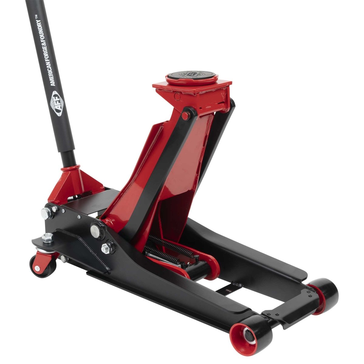 3.5-Ton Lighting Lift™ Heavy-Duty Floor Jack – 2-pc Handle - AAA Industrial Supply
