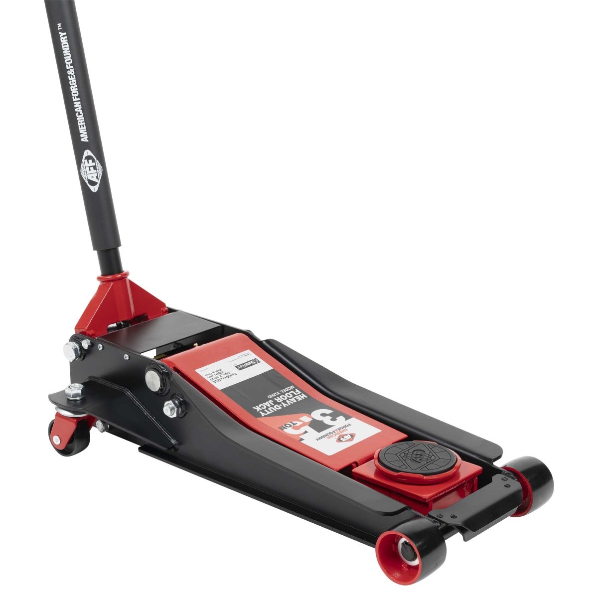 3.5-Ton Lighting Lift™ Heavy-Duty Floor Jack – 2-pc Handle - AAA Industrial Supply