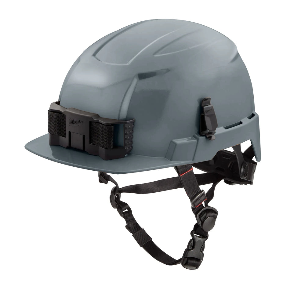 BOLT™ Gray Front Brim Helmet with BOLT™ - Class E