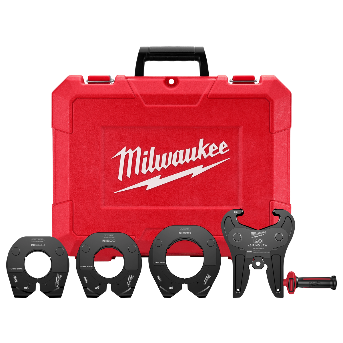 Milwaukee 2-1/2" - 4" NIBCO® Press Ring Kit for M18™ FORCE LOGIC™ Long Throw Press Tool