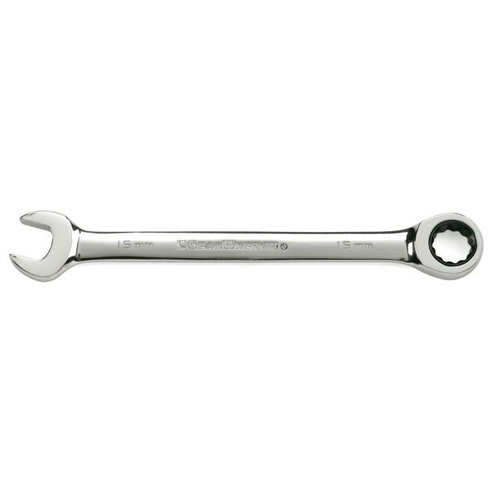 3/8" 72 - Tooth 12 Point Ratcheting Combination Wrench - AAA Industrial Supply
