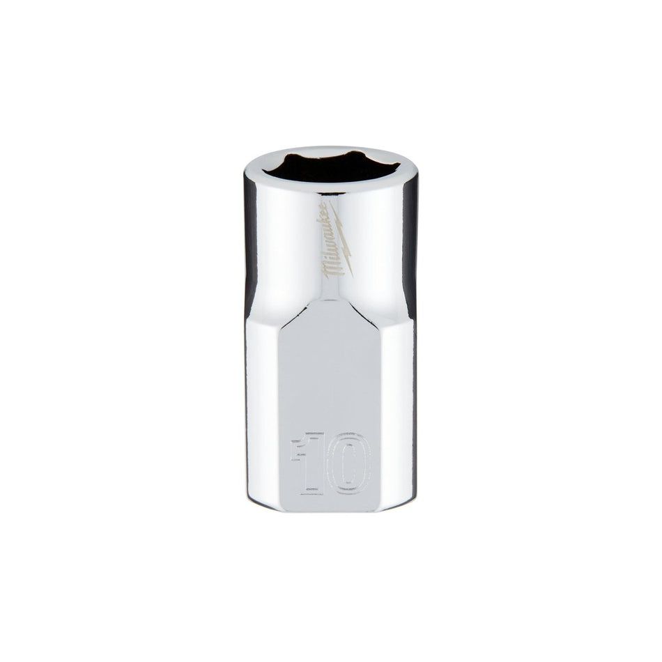 3/8" Drive 10mm Metric Socket with FOUR FLAT™ Sides - AAA Industrial Supply