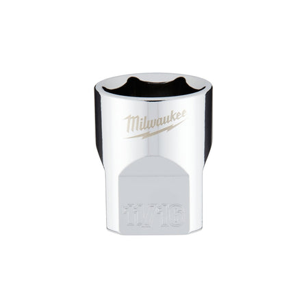 3/8" Drive 11/16" SAE Socket with FOUR FLAT™ Sides - AAA Industrial Supply