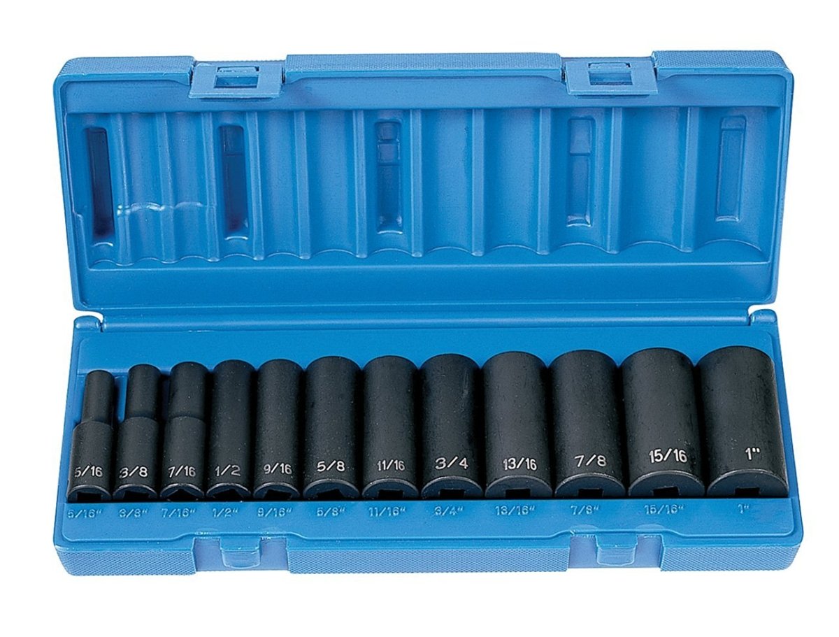 3/8" Drive 12 Piece Deep Set - AAA Industrial Supply