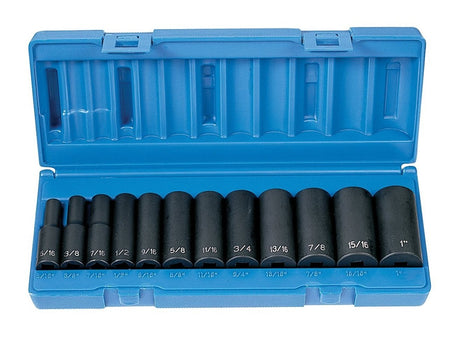 3/8" Drive 12 Piece Deep Set - AAA Industrial Supply