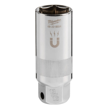 3/8" Drive 13/16" Magnetic Spark Plug Socket - AAA Industrial Supply