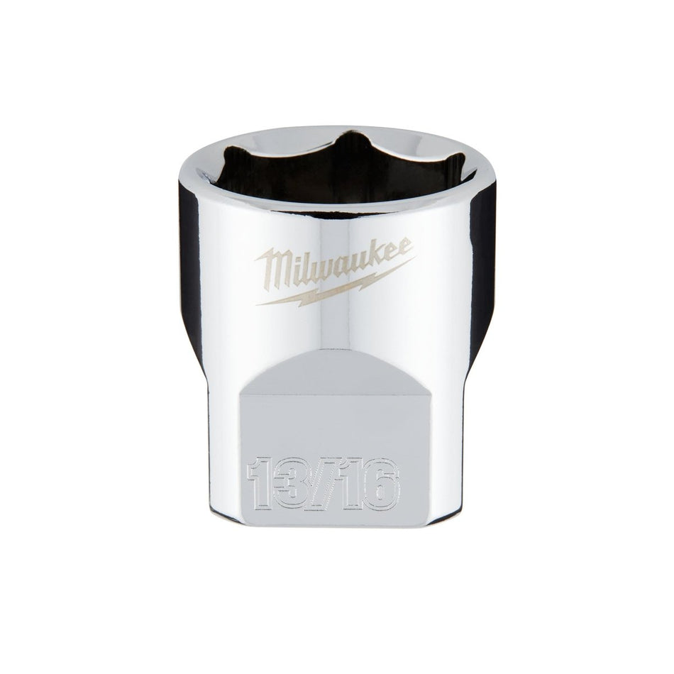 3/8" Drive 13/16" SAE Socket with FOUR FLAT™ Sides - AAA Industrial Supply