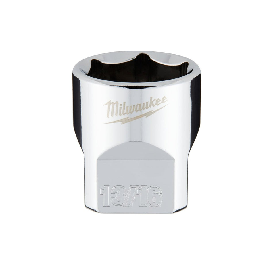 3/8" Drive 13/16" SAE Socket with FOUR FLAT™ Sides - AAA Industrial Supply