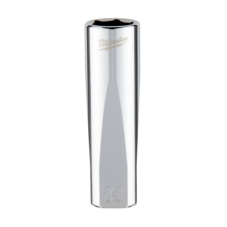 3/8" Drive 13mm Metric Deep Socket with FOUR FLAT™ Sides - AAA Industrial Supply