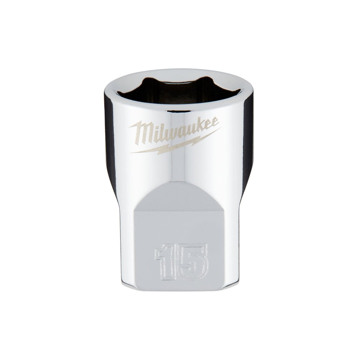3/8" Drive 15mm Metric Socket with FOUR FLAT™ Sides - AAA Industrial Supply