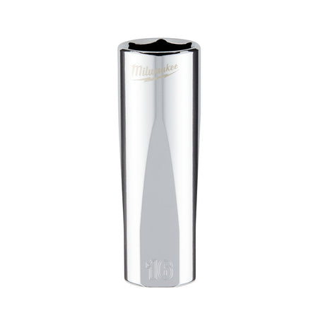 3/8" Drive 16mm Metric Deep Socket with FOUR FLAT™ Sides - AAA Industrial Supply