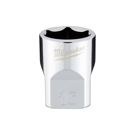 3/8" Drive 16mm Metric Socket with FOUR FLAT™ Sides - AAA Industrial Supply