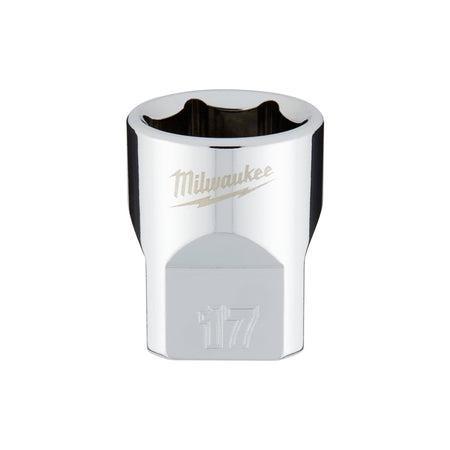 3/8" Drive 17mm Metric Socket with FOUR FLAT™ Sides - AAA Industrial Supply