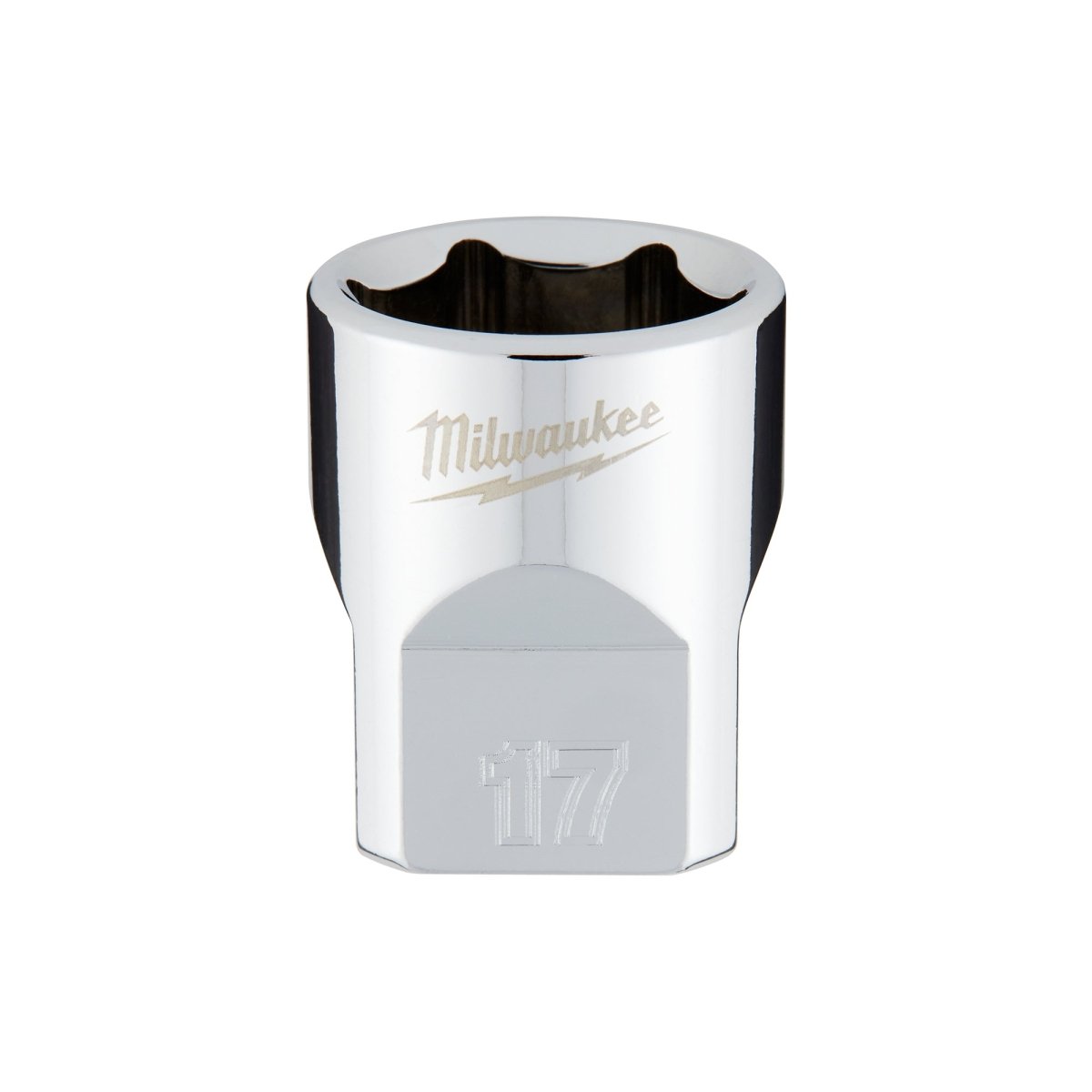 3/8" Drive 17mm Metric Socket with FOUR FLAT™ Sides - AAA Industrial Supply