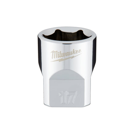 3/8" Drive 17mm Metric Socket with FOUR FLAT™ Sides - AAA Industrial Supply