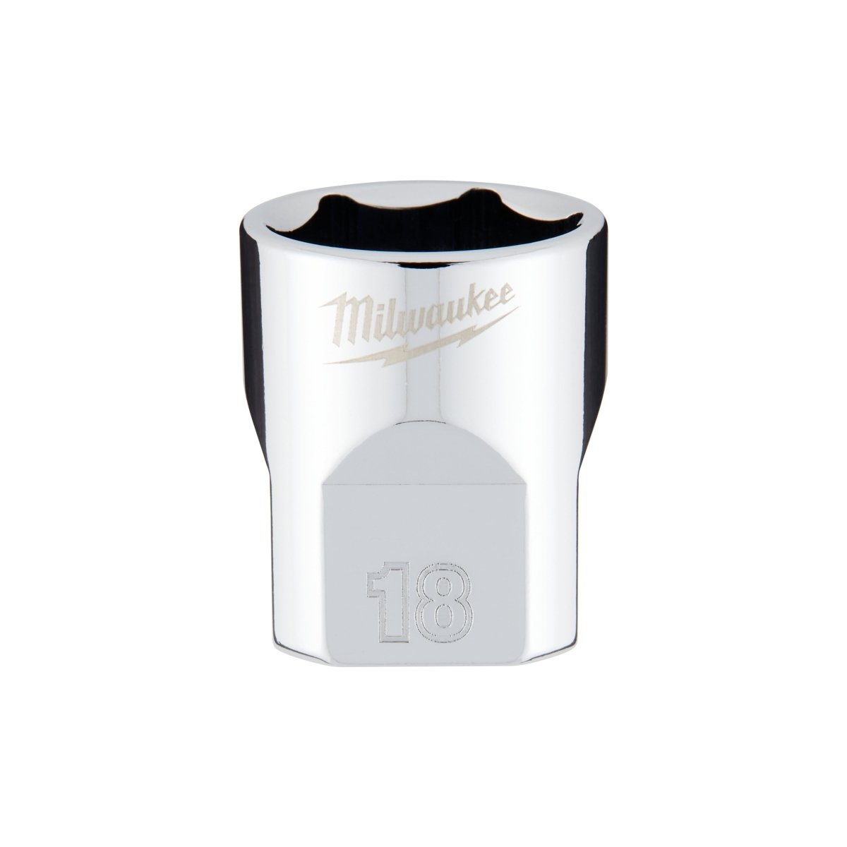 3/8" Drive 18mm Metric Socket with FOUR FLAT™ Sides - AAA Industrial Supply