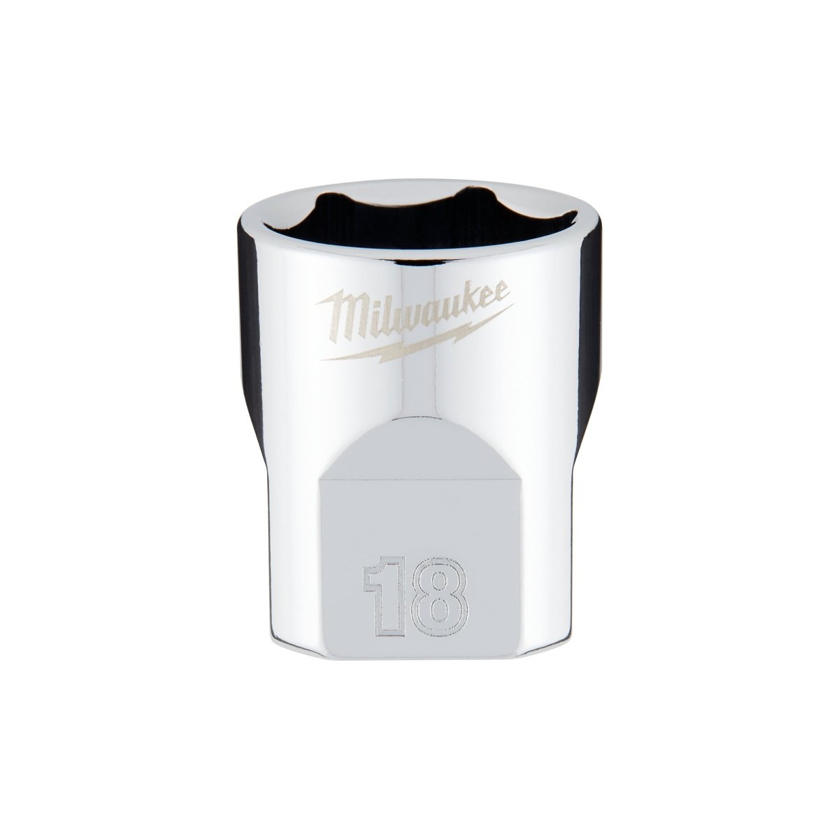 3/8" Drive 18mm Metric Socket with FOUR FLAT™ Sides - AAA Industrial Supply