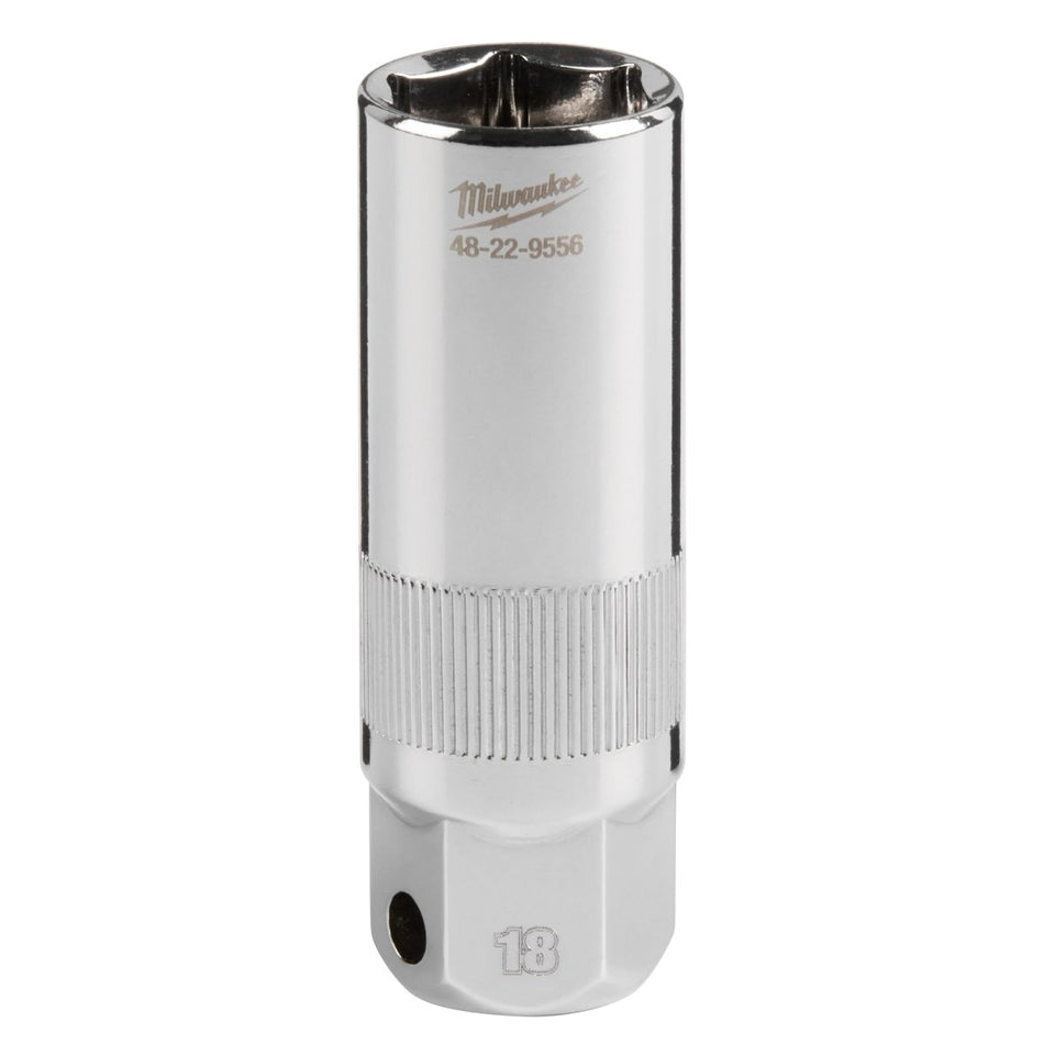 3/8" Drive 18MM Spark Plug Socket - AAA Industrial Supply