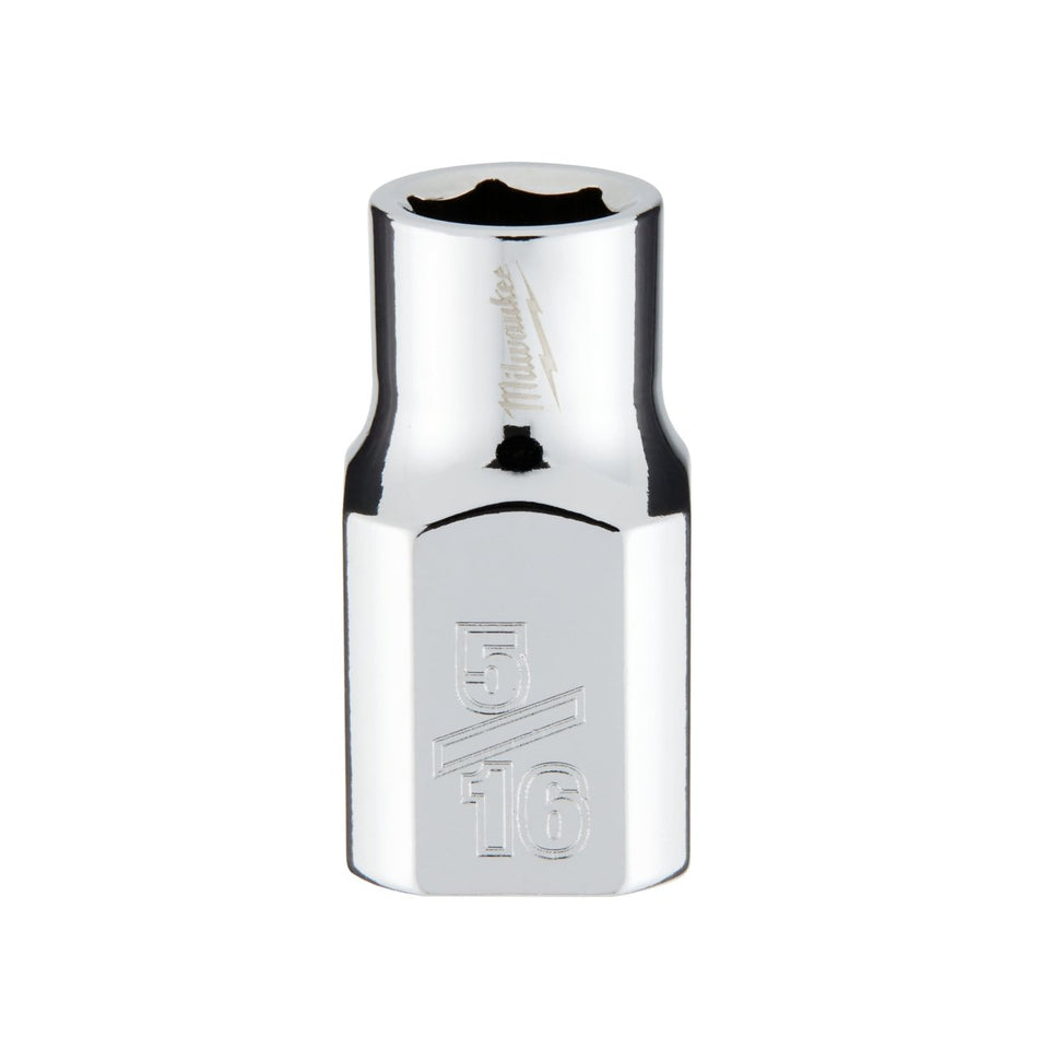 3/8" Drive 5/16" SAE Socket with FOUR FLAT™ Sides - AAA Industrial Supply