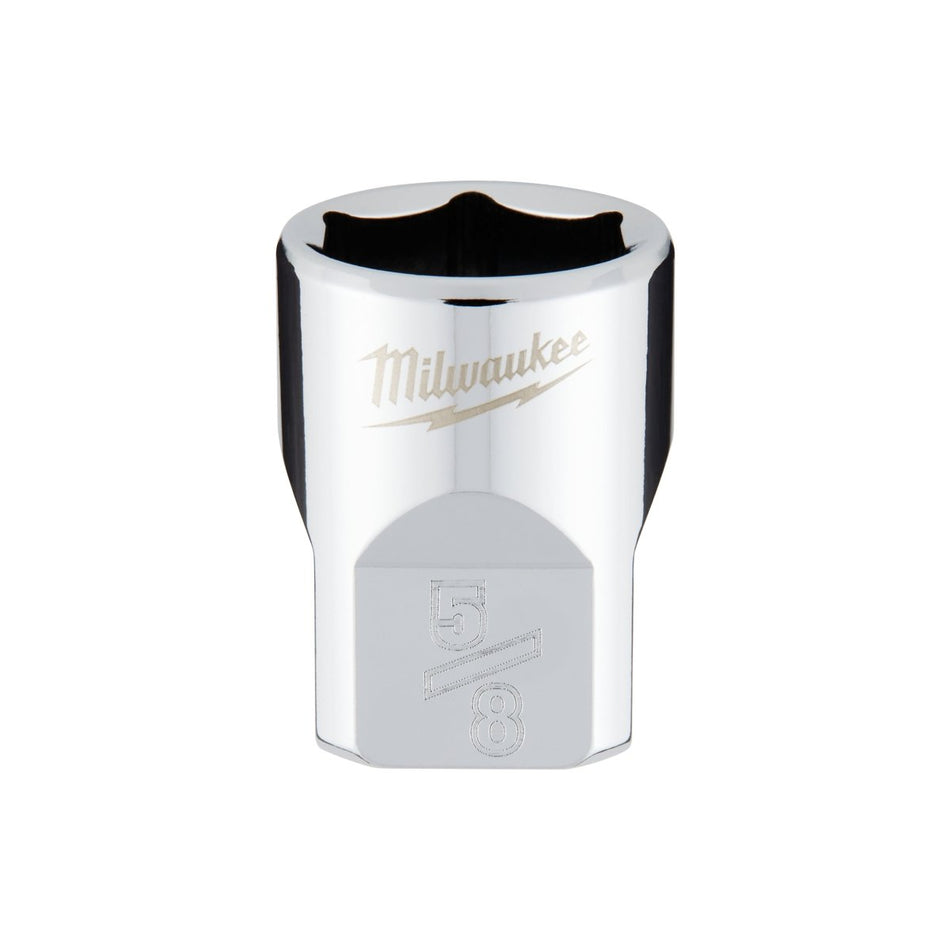 3/8" Drive 5/8" SAE Socket with FOUR FLAT™ Sides - AAA Industrial Supply