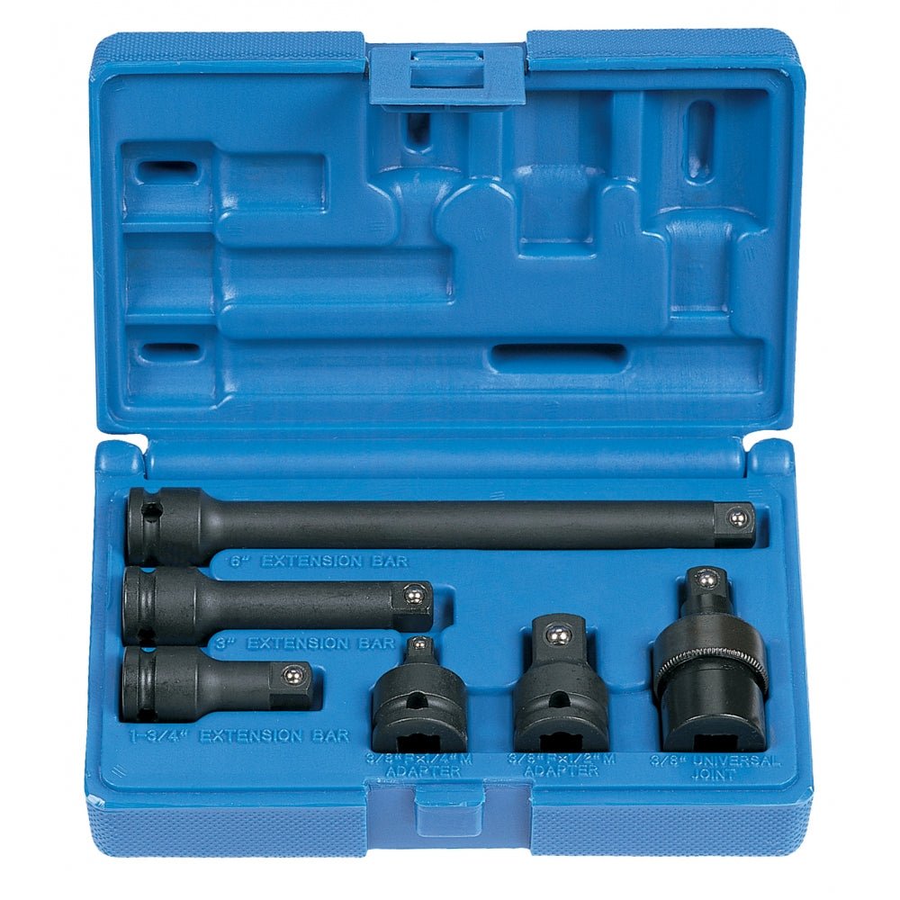3/8" Drive 6 Piece Adapter/Extension Set - AAA Industrial Supply