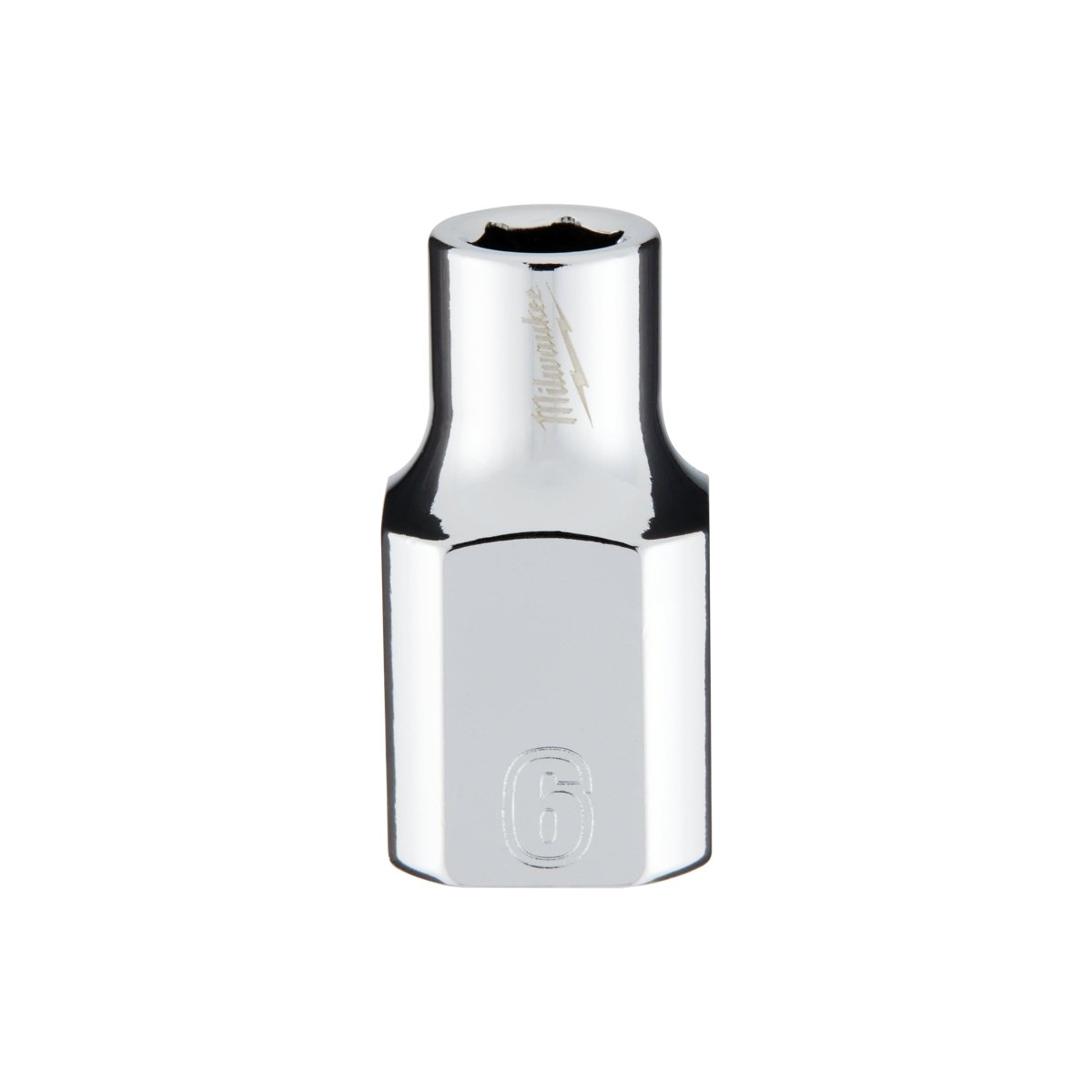 3/8" Drive 6mm Metric Socket with FOUR FLAT™ Sides - AAA Industrial Supply