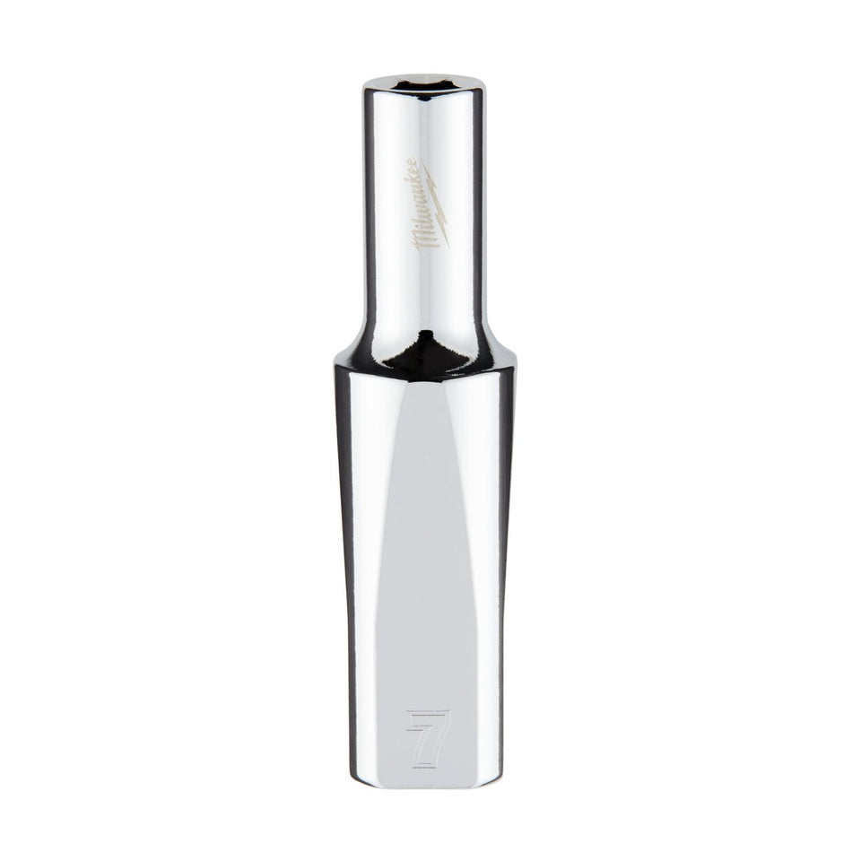 3/8" Drive 7mm Metric Deep Socket with FOUR FLAT™ Sides - AAA Industrial Supply