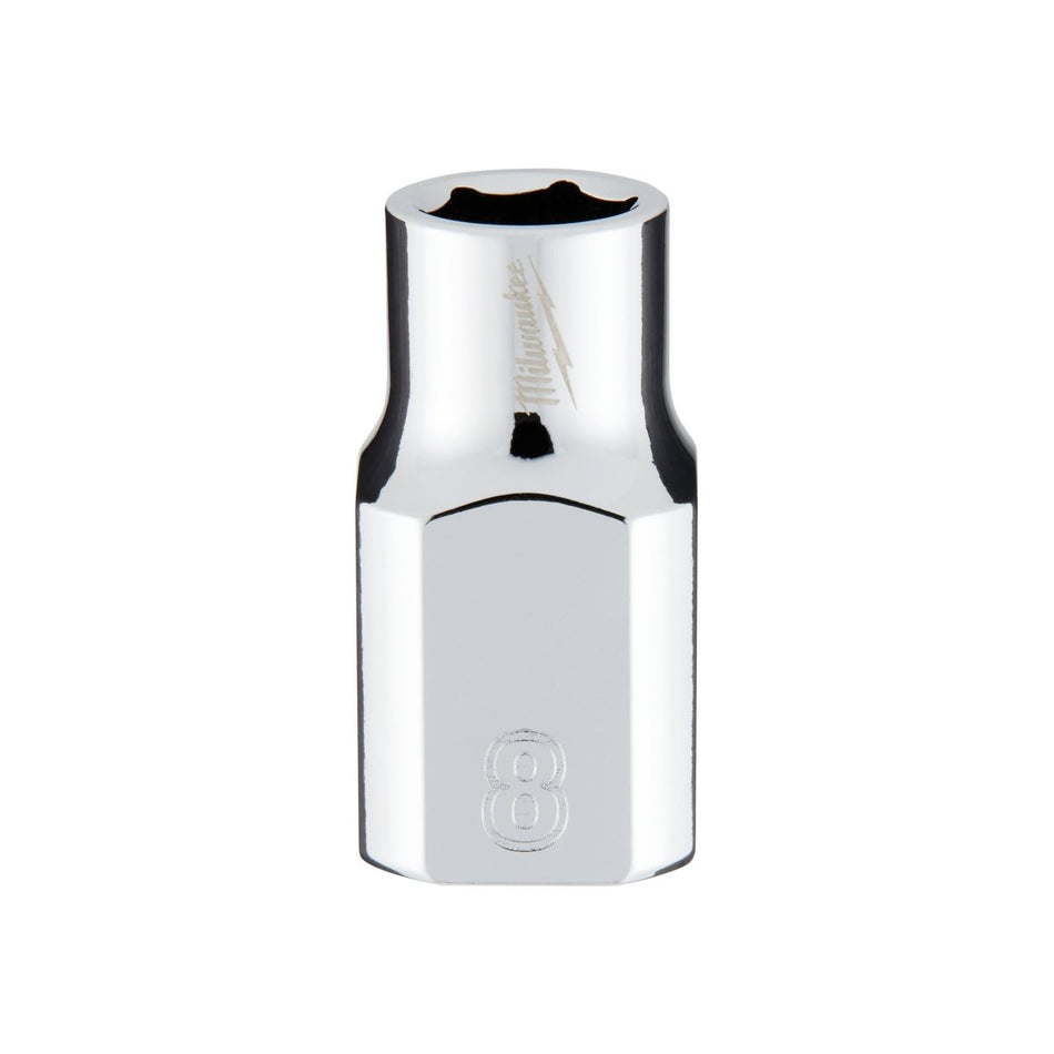 3/8" Drive 8mm Metric Socket with FOUR FLAT™ Sides - AAA Industrial Supply