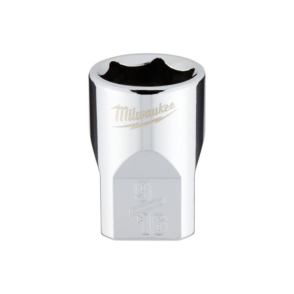 3/8" Drive 9/16" SAE Socket with FOUR FLAT™ Sides - AAA Industrial Supply