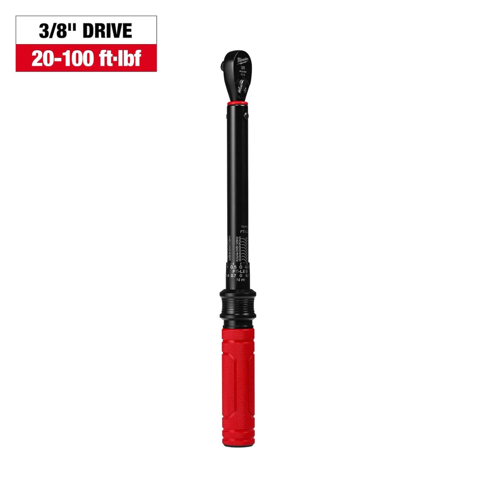 3/8” Drive Click Torque Wrench (20-100 ft·lbf) - AAA Industrial Supply
